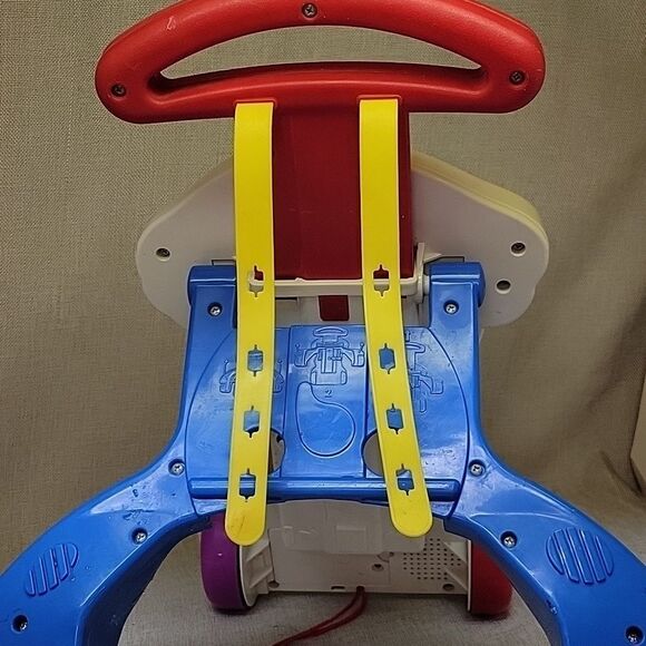 Fisher Price 1999 Bingo Dog Activity  sit to stand  Walker Crib Toy Plays Bingo - Picture 6 of 11